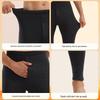 Pantaloni intimi termici da uomo Mao Ren con supporto per le ginocchia