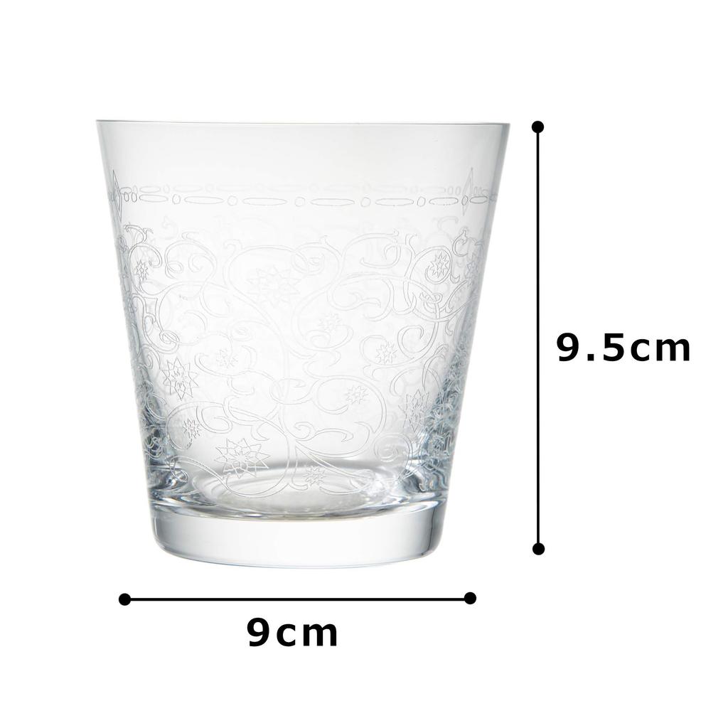 Aoyama Glass Old Rocks Glass 360-2, 360ml, Bacchus, Made in Czech Republic, AMG-MC-7026