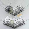 Non-perforated Tripod Bathroom Washstand Toilet Wall-mounted Wall Kitchen Storage Thickened Shelf Toilet Shelf