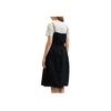 New FILA Lifestyle Slip Dress Women's Jet Black F11W529304FBK