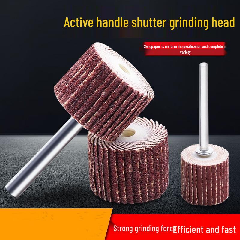 Shank Mounted Flap Wheel for Wood Polishing