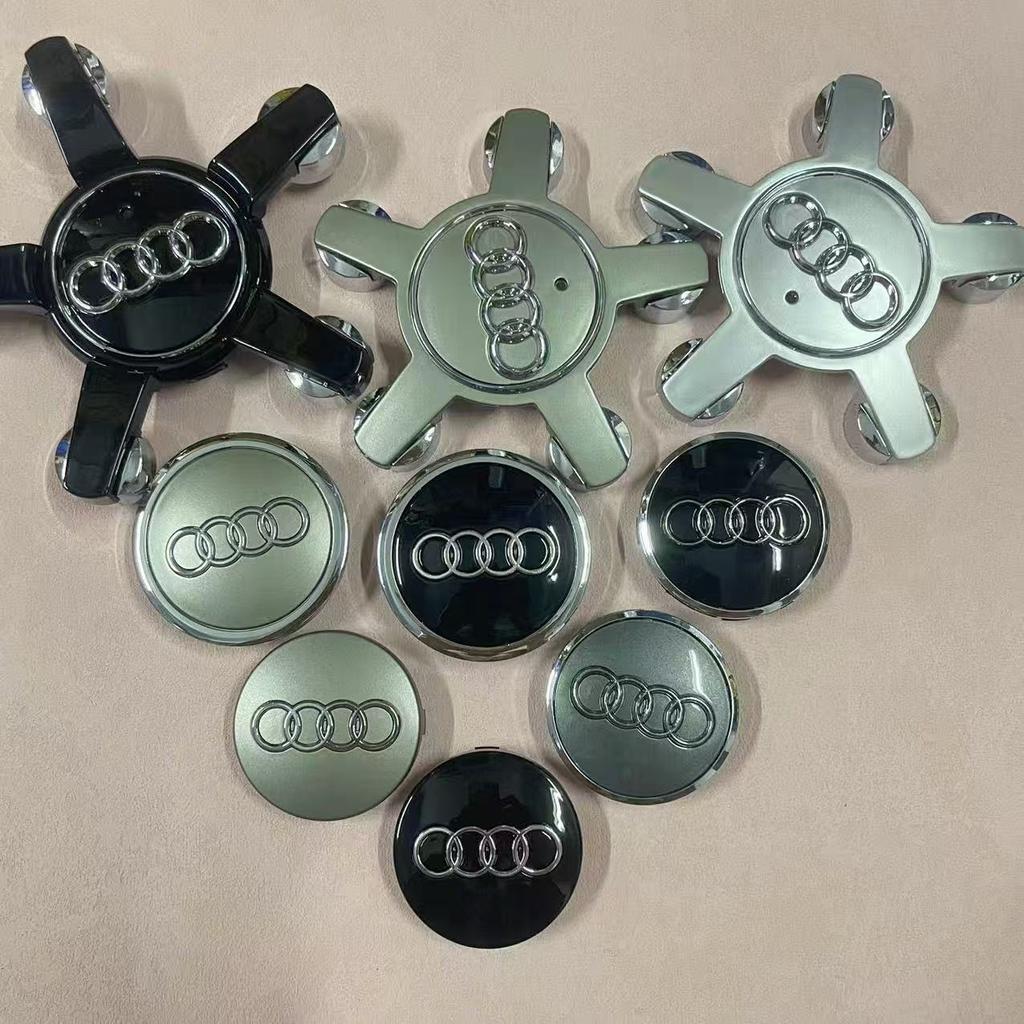 4pcs 2sdwp Wheel Center Cap Hub Covers 60mm-135mm Car Styling Badge Auto Accessories Compatible with A3 A4 A5 A6 A7 S4 Q7 Q3 sdwp2