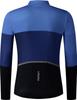 2021 Model SHIMANO Cycling Jersey Vertex Print Jersey BLUE L Recommended (European Size) Height 177-178cm
