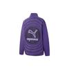 X PRONOUNCE Sweatshirts Women's Violet Stand Collar Moderate Regular 534040-74