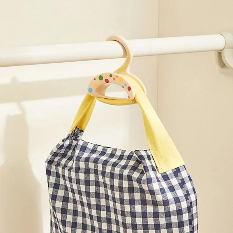 1PC Multifunction Wardrobe Handbag Organizer Arched Plastics Bag Hanger Hook Widen Space Saving Silk Scarf Hanging Storage Rack