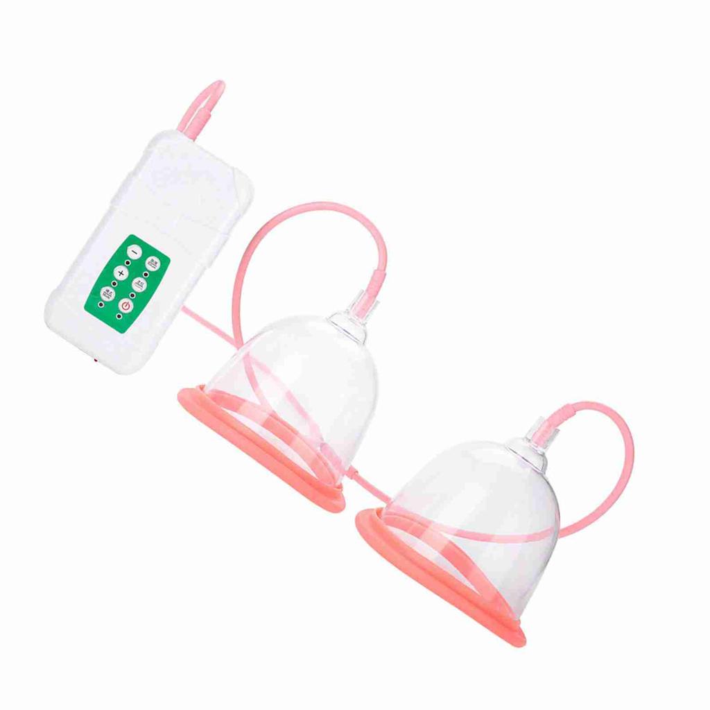 Powerful Vacuum Breast Enlargement Machine Electric Double Cup USB Charging (  Cup)
