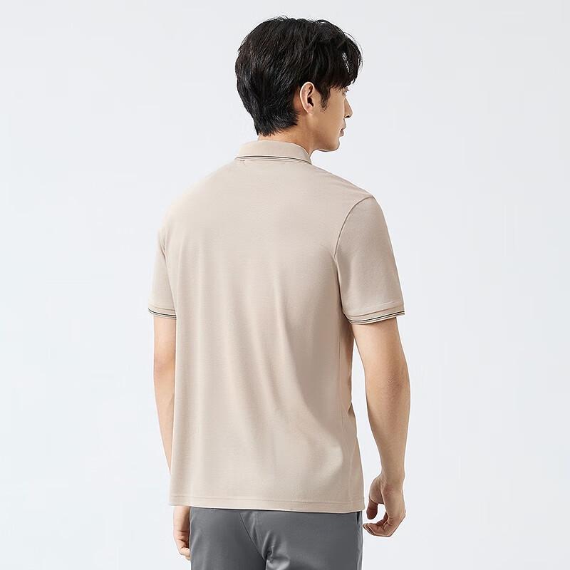 Septwolves Men s Mulberry Silk Blend Short-Sleeve Polo Shirt 2XL