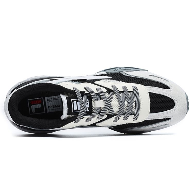 Fila Men's RENNO Classics Retro Sneakers Black White F12M221121FBW