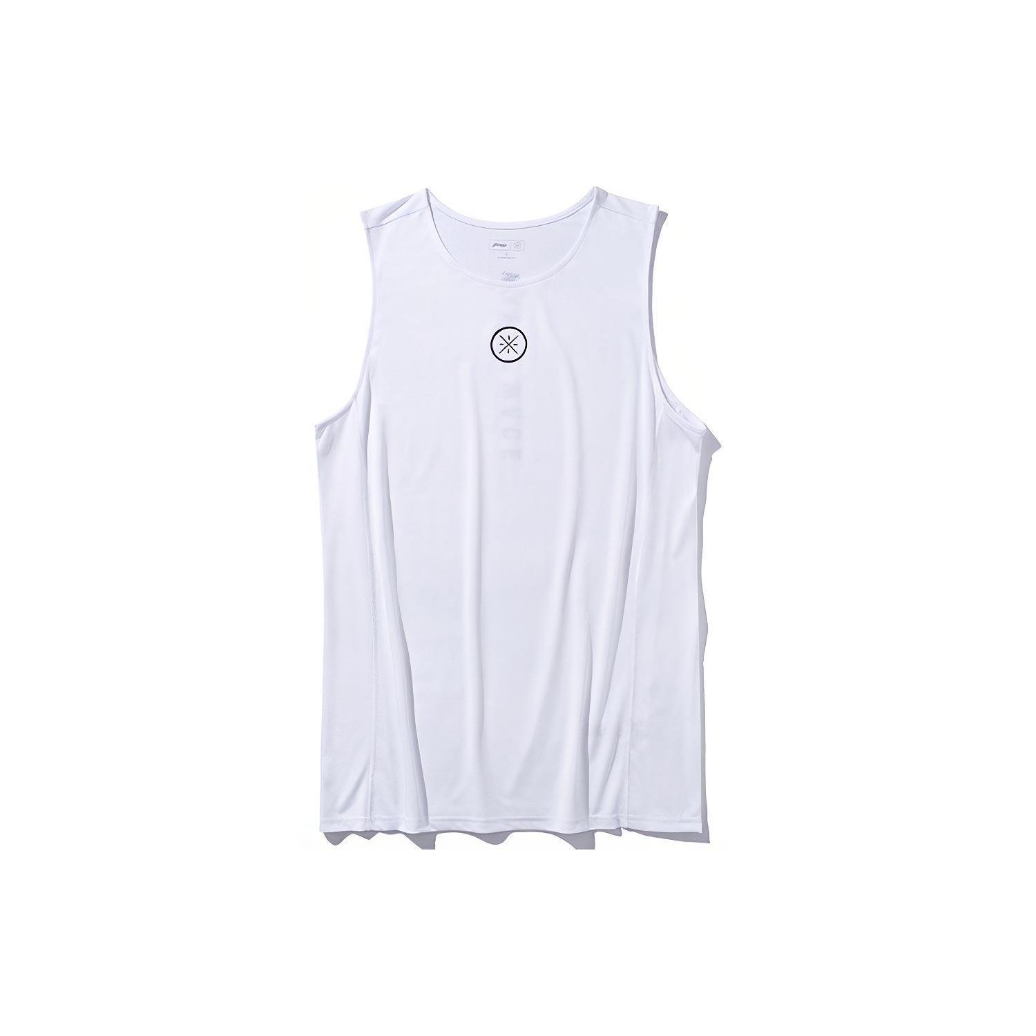Li-Ning Way Of Wade Graphic Tank  White  Men s AVSP085-2 L