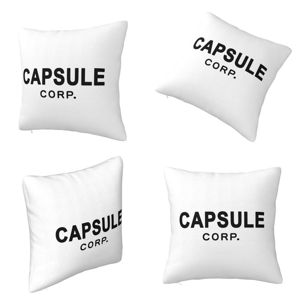 Capsule Corp Corporation Logo Square Pillowcase Cushion Cover Pillow Case Throw Pillow Cover for Home Sofa Living Room