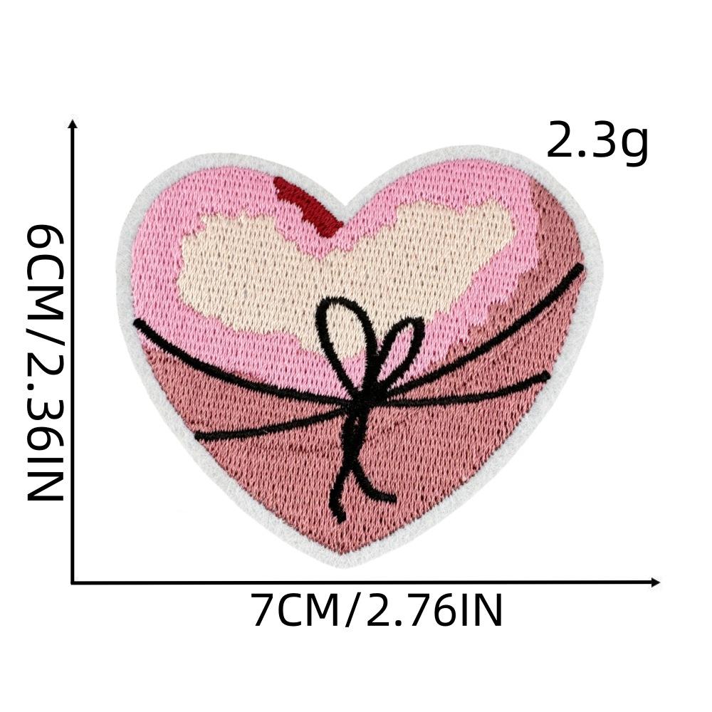 Love Bow Clothing Accessories Decorative Embroidery Cloth Sticker Accessories Patch Sticker Sweet Brooch Bag Sticker