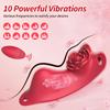 Remote Control Wearable Panty Vibrator Female 10 Vibration Control Mode Rose Chicken Ring Clitoral Stimulator Adult Sexy Toys 18