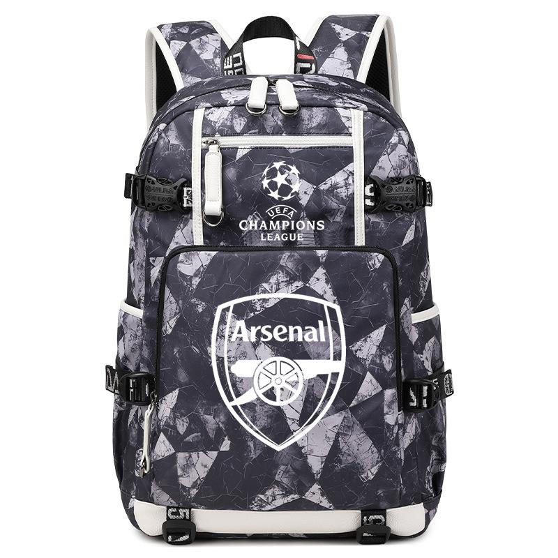 Football Peripheral Camouflage Backpack Student Multifunctional Large Capacity Backpack Leisure Travel Mountaineering Bag