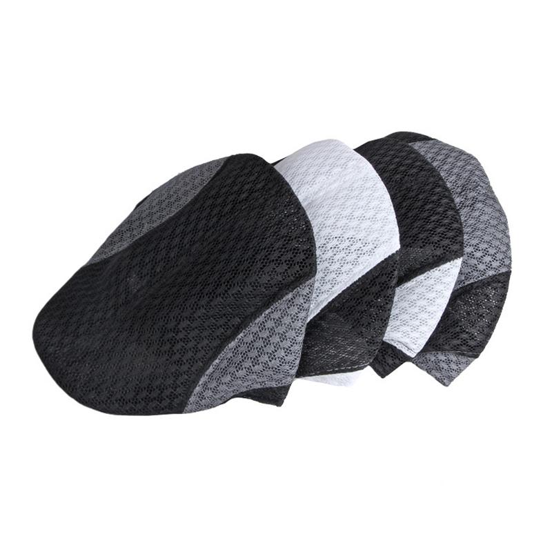Berretti estivi da uomo in rete traspirante, cappelli da sole per esterni, con cuciture personalizzate, berretto piatto, cappello da pilota, cappello da edera