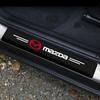 4Pcs Carbon Fiber Car Door Sill Protection 3D Sticker Car Accessories For Mazda 6 3 CX5 5 2 323 CX7 Demio Atenza Axela MX30 CX30 CX3 CX9 RX8 RX7