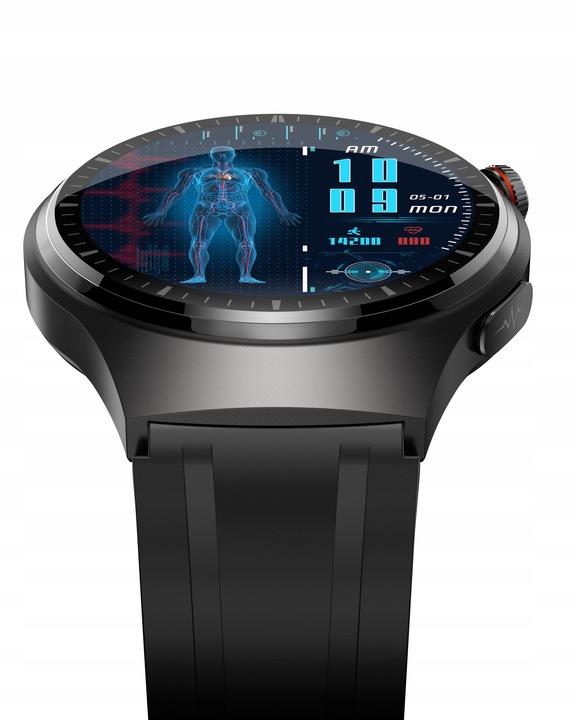 Zegarek Kardiowatch Z Pomiarem Glukozy Ekg Analiza Krwi Ciśnienie Amoled Pl