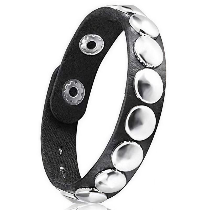1 Set Punk Bracelet Studded Wristband Unisex Punk Bracelet Fashion