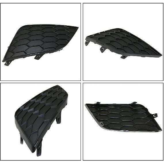 WFLNHB Left Side Front Bumper Fog Light Cover Grilles Replacement for Nissan Sentra 2016-2018 Fog Light Bezels Driver Side