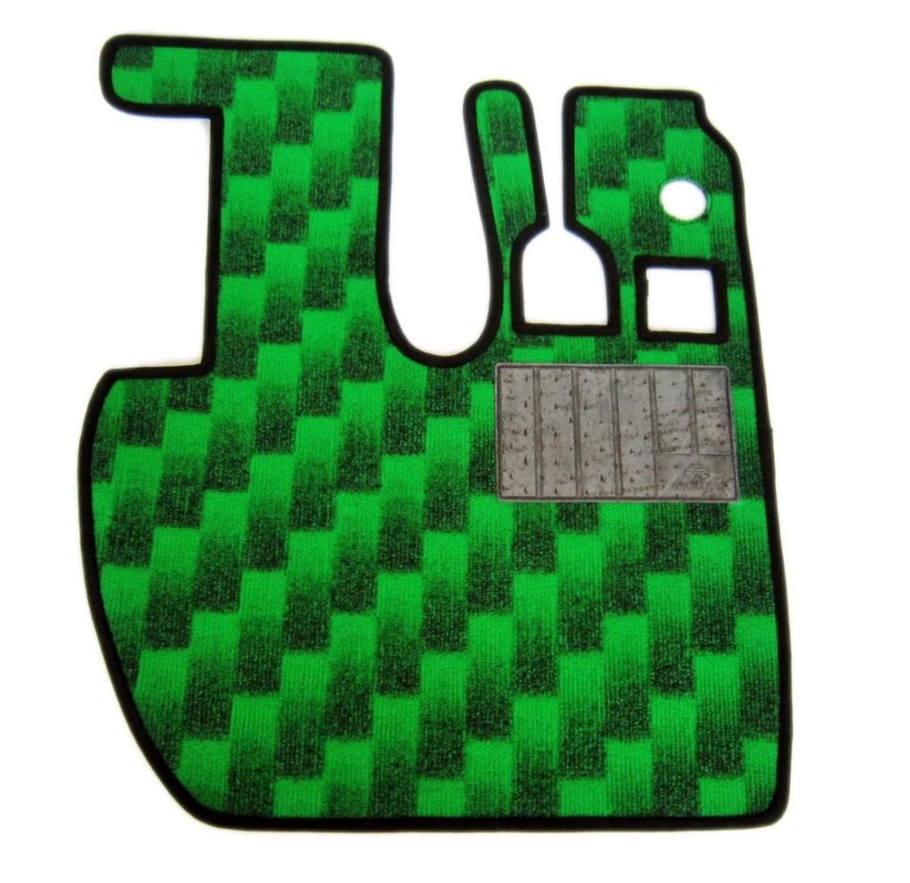 TURN Samuro Mat Seat Only Floor Fuso 4t New and Best One Fighter 63140131 Driver's Mat, Green, No. 09, Standard, Full-Con Fighter, Fighter, (some