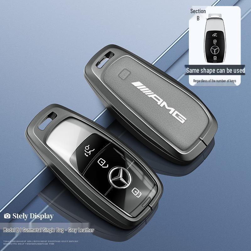 Mercedes-Benz Key Cover for E300L, C260L, C200GLB, A200L, S-Class, GLC260, GLE350, GLA