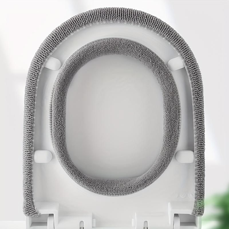 1PC Universal Toilet Seat Cover Pad Four Seasons Washable Toilet Ring Cover for Home And Hotel Use