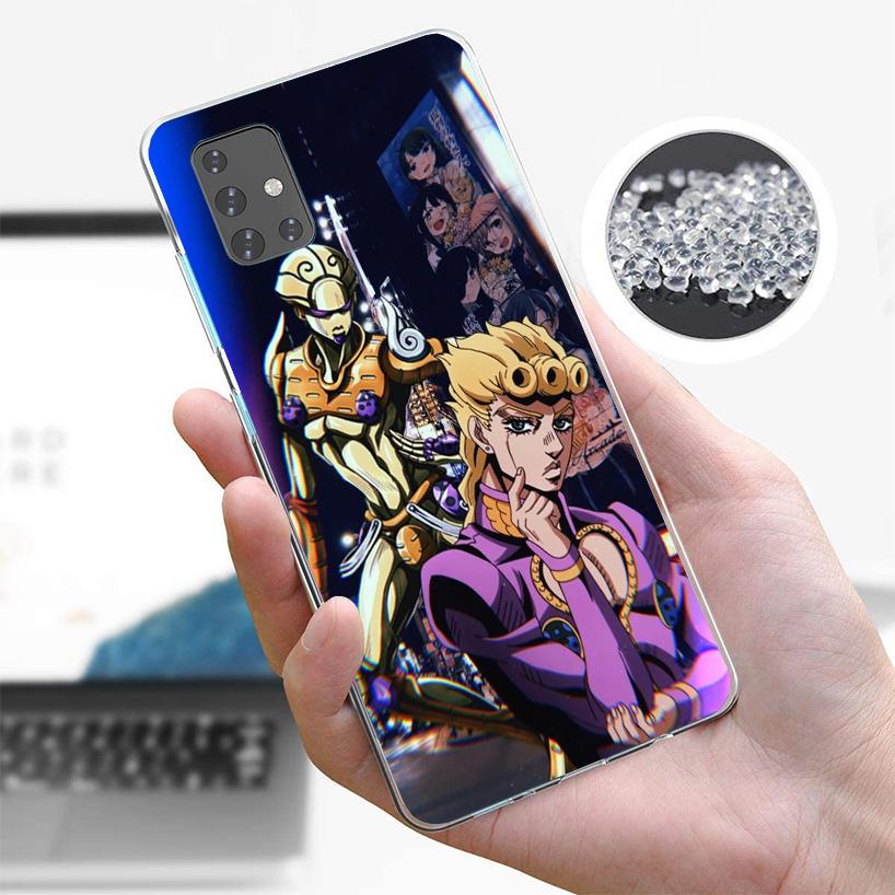 JoJo's Bizarre Adventure Golden Wind Phone Case For Samsung Galaxy A52 A32 A22 A12 A51 A31 A50S A30S A20S A10S Note 20 Ultra 10