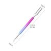 Professional Manicure Set Rainbow Stainless Steel Nail Cuticle Nipper Pusher Dead Skin Remover