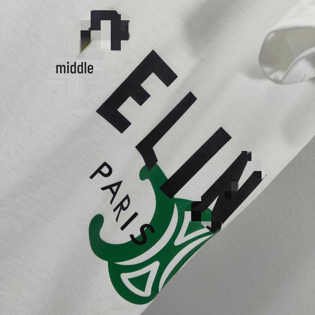 New Unisex Letter Print T-Shirt - Spring/Summer Casual Loose Short Sleeve Top