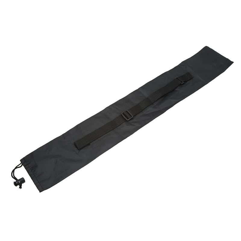 Ongwan Hiking Trekking Pole Storage Bag, Lightweight Pole Carrying Case, Shoulder Bag, Black (11.5 X 70cm)