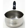 PEARL METAL HB-1049, Made In Japan, 14cm Pot-Shaped Milk Pan with Graduations, Induction Compatible, Stainless Steel, Days Kitchen