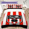 Juego de Ropa de Cama con Estampado Sunderland Funda Nórdica Funda de Almohada Decoración del Hogar Regalo de Cumpleaños (1 funda nórdica + 2 fundas de almohada sin relleno.)90