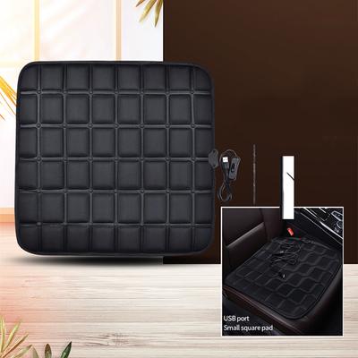 5V Heated Car Seat Cushion Cover Seat Heater Warmer Winter Cushion Cardriver Heated Seat Cushion USB Charging Sofa Warmer Mat