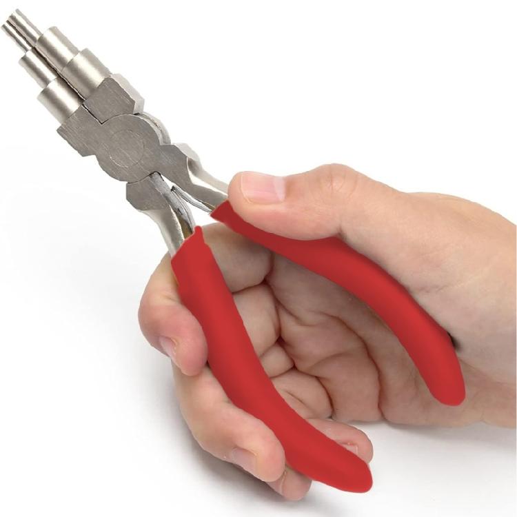 Handy and Practical Jewelry Pliers with Double Spring for Artistic Projects