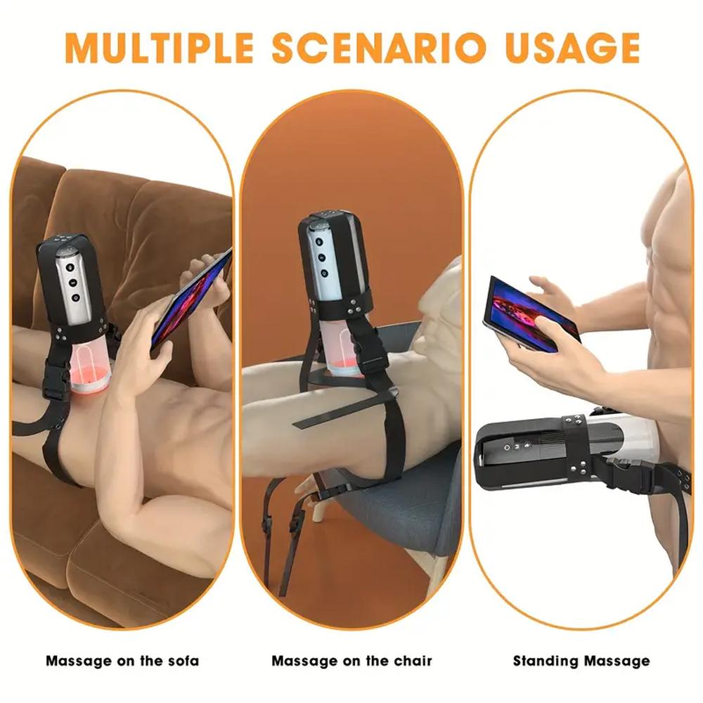 Adjustable Male Masturbator Belt for Masturbation Cup Silicone Cleaning Brush Sex Toy Cleaner Water Absorption Rod Drying Stick