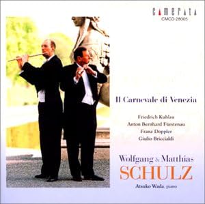 

CD WOLFGANG & MATTHIAS SCHULZ (F, BRIC - Venice Carnival CMCD28005 Japan ObiClassical Used