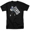 Elvis Presley - On His Toes - Adult Unisex Short Sleeve T-Shirt - Black
