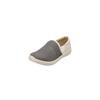 Pansy PS1416 Pansy Hearts Slip-on Shoes for Women, 4E Width, Antibacterial and Deodorizing, 24.5cm, Gray