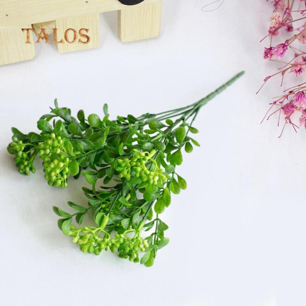 1 Bouquet Small Fruits Artificial Plant 7 Branches Wedding Home Decoration