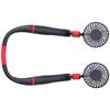 D9 Wearable Neck Fan USB Rechargeable Desktop Neck Fan Handheld Neck Air ConditionerBlack