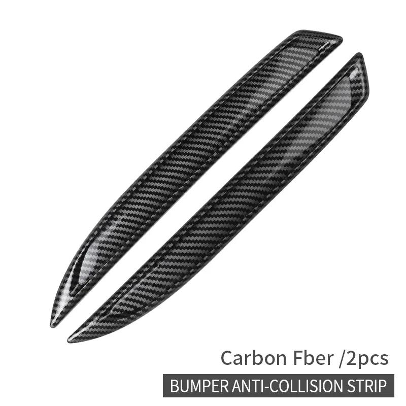 Universal Car Front Rear Bumper Corner Protector Guard Car Wheel Eyebrownti-collision Edge Protection Decoration Strip