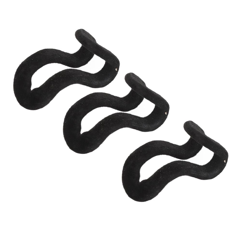 40pcs Clothes Hanger Connector Hook Slip Proof Mini Velvet Flocking Clothes Hanger Connector for