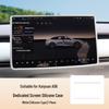Fits 26 Changan Qiyuan A06 Models: Central Control Screen Protector & Navigation Frame Silicone Cover
