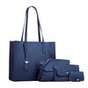 Women's Fashion Large Capacity Tote Bag 4-Piece Set