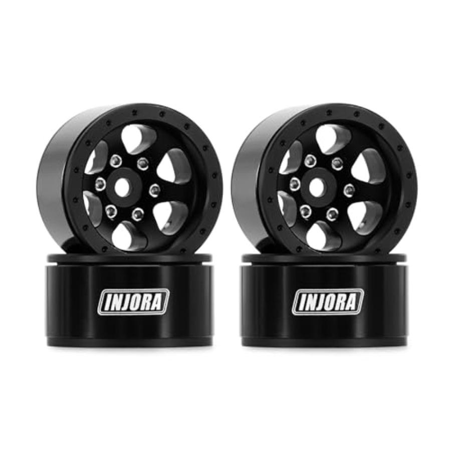 1.0 Aluminium Beadlock Wheel Rim for 4M Ascent18 SCX24 FCX24 1/24 1/18 RC Crawler Upgrade