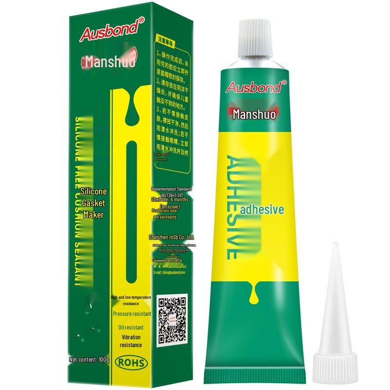 Ausbond High-Temp Silicone Gasket Maker Sealant 100g