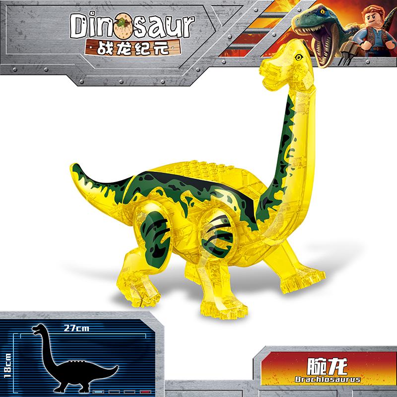 Jurassic World 2 Dinosaurs Figures Tyrannosaurus Rex Indominus Rex I-Rex Indoraptor Building Blocks Kids Toy Compatible