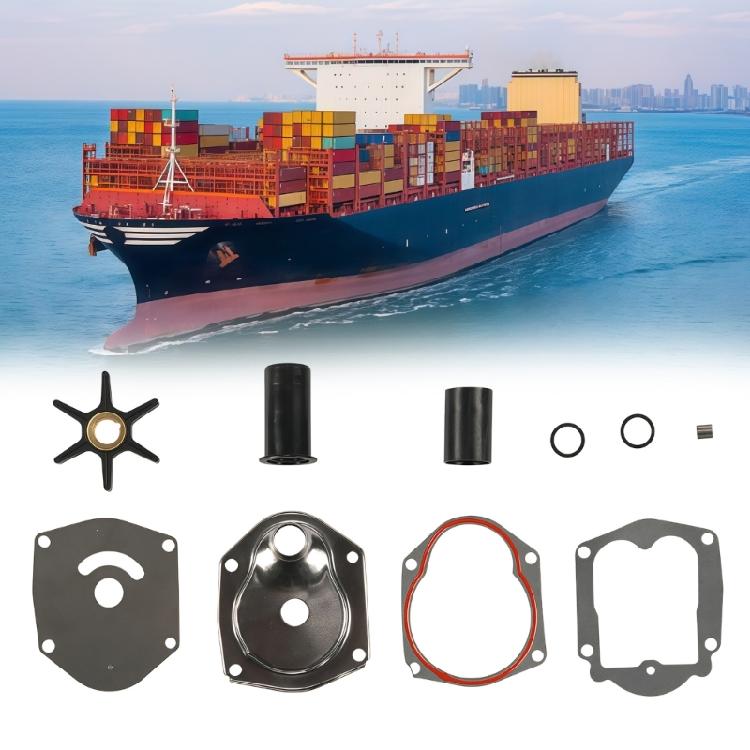 Marine Engine Water Pump Impeller Repair Kit 821354A2 Sturdy Stainless Steel Fits Various Outboard Models