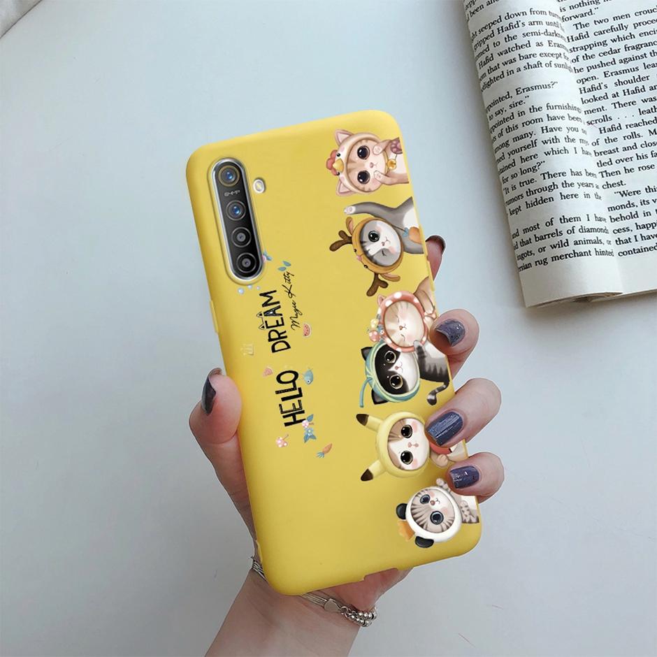 For Realme XT Case RMX1921 Coque Smile Soft Silicone Phone Cover for OPPO Realme X2 RealmeXT RealmeX2 Cases RMX1992 Shell Funda
