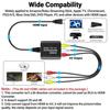 HD 1080P AV to HDMI Адаптер RCA to HDMI-совместимый композитный преобразователь HDMI to AV RCA адаптер для PS1/2/3 Xbox One SNES