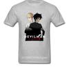 Devilman Crybaby Short Sleeved T Shirt Boy Rock Tops Tee Pure Cotton O Neck Men T Shirt Tees Tops Harajuku Streetwear